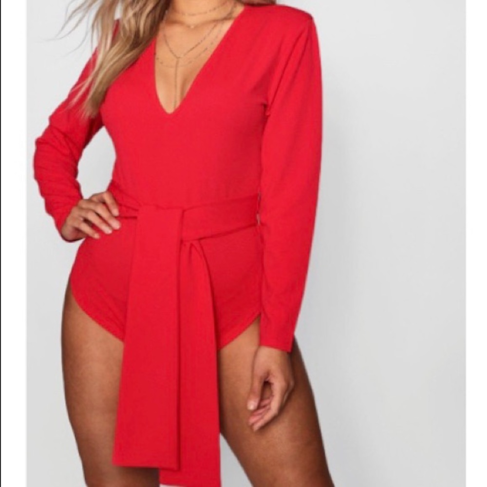 Plus Yola Plunge Bodysuit
